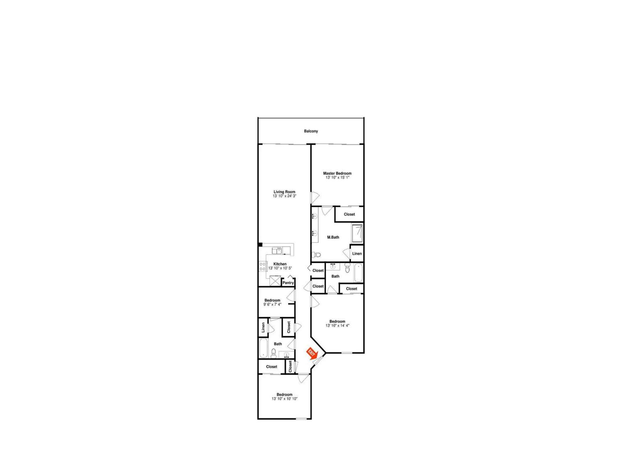 Majestic Towers I 2302 Apartment Panama City Beach